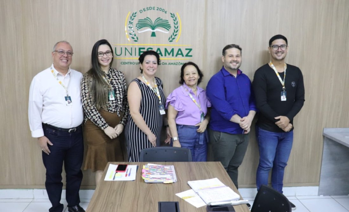 Reunião de colegiado e fechamento do semestre letivo na UNIESAMAZ